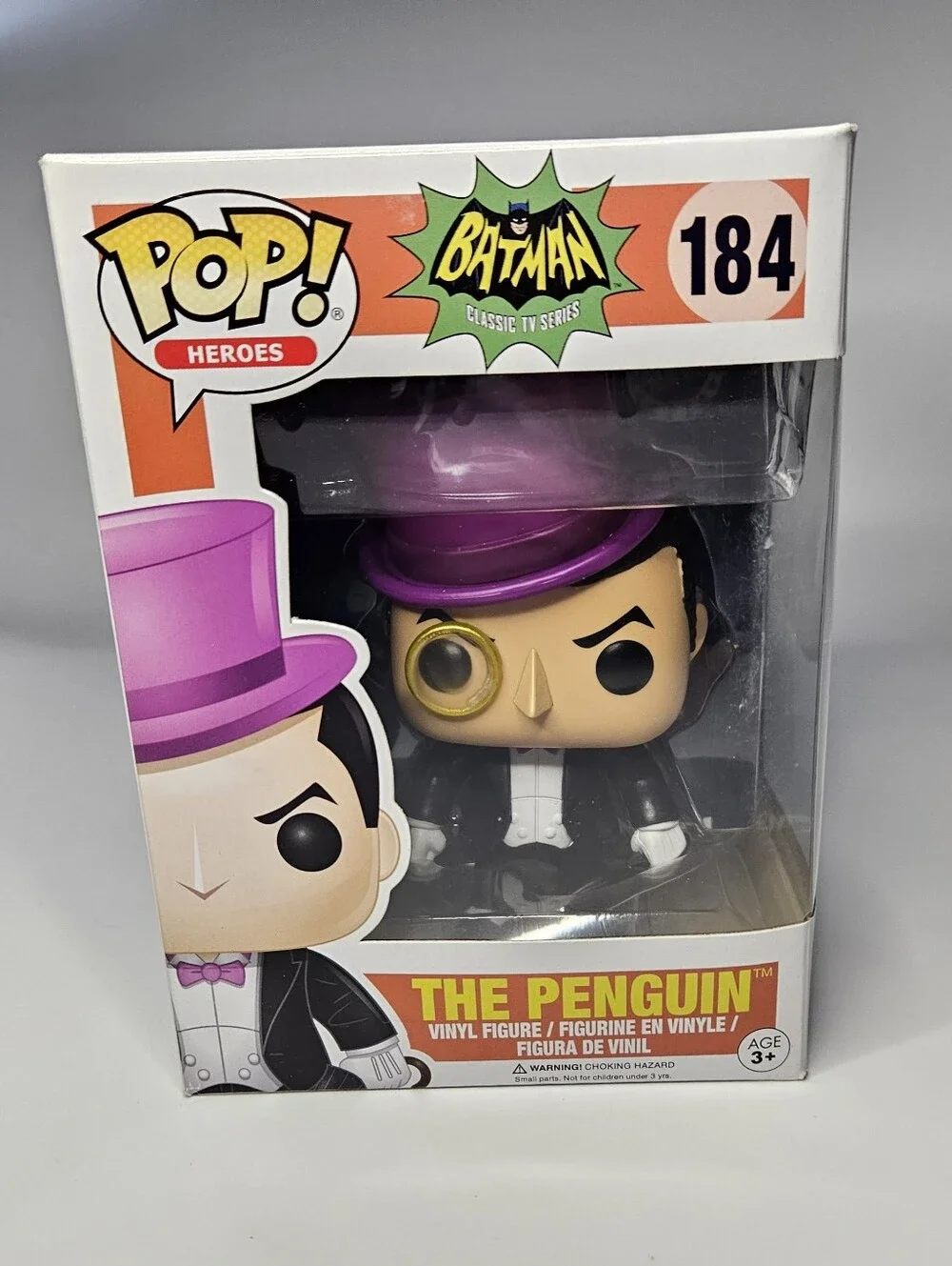 Funko Pop! DC Heroes Batman Classic TV Series The Penguin #184 Vinyl Figure